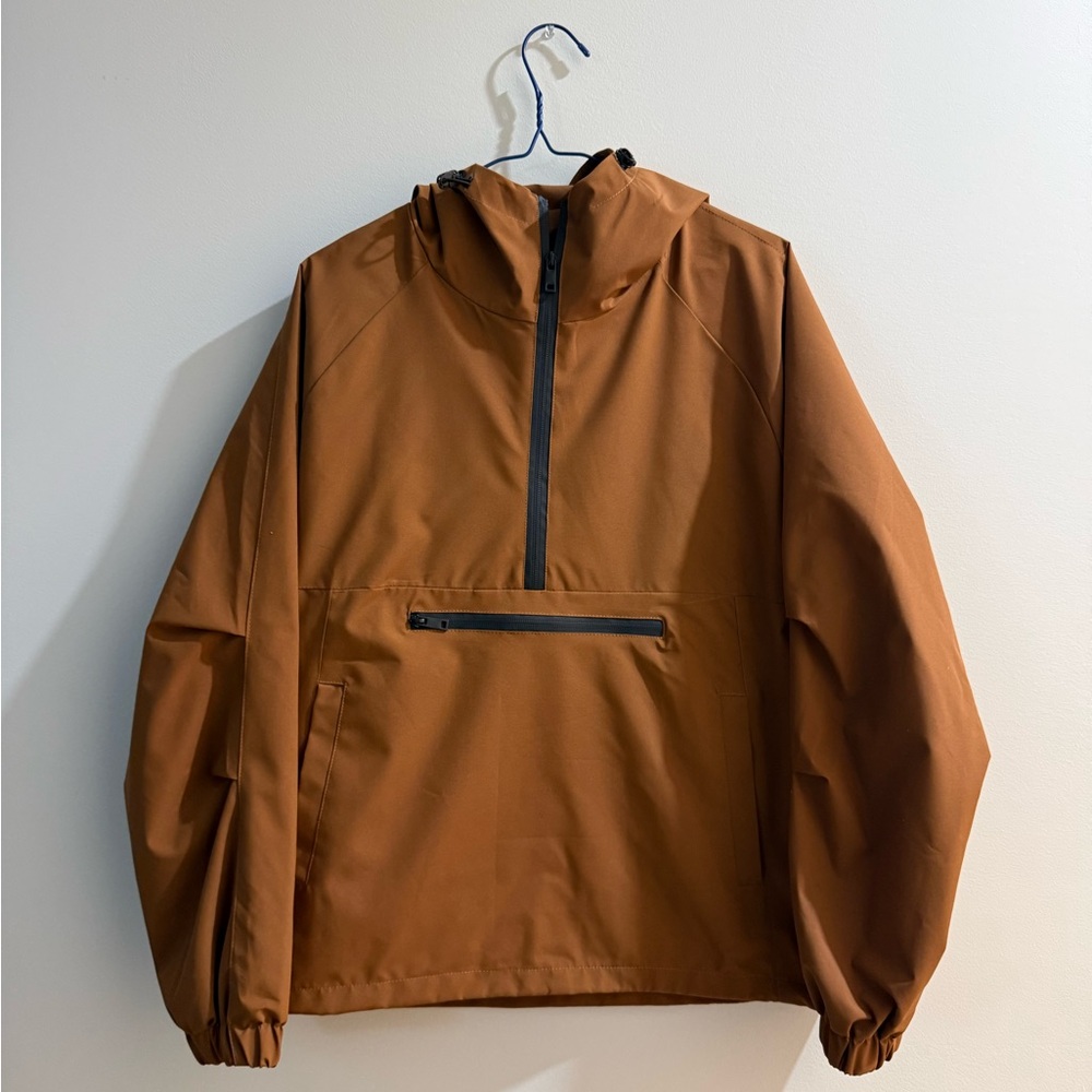Men's Brown Hooded Jacket